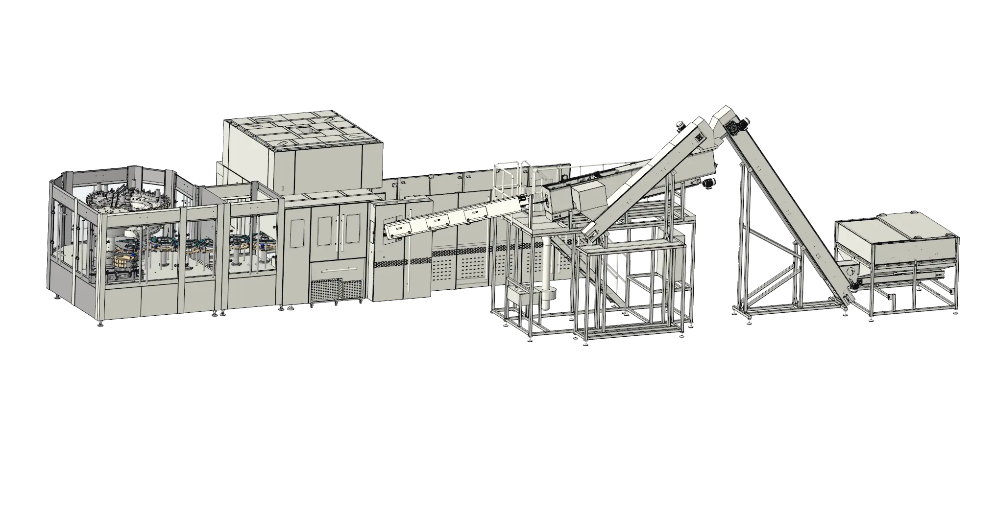 Complete turnkey filling line solutions