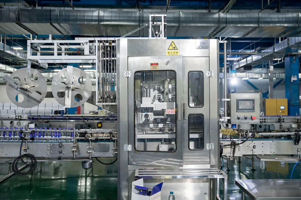 HUISUN sleeve shrink labeling machine