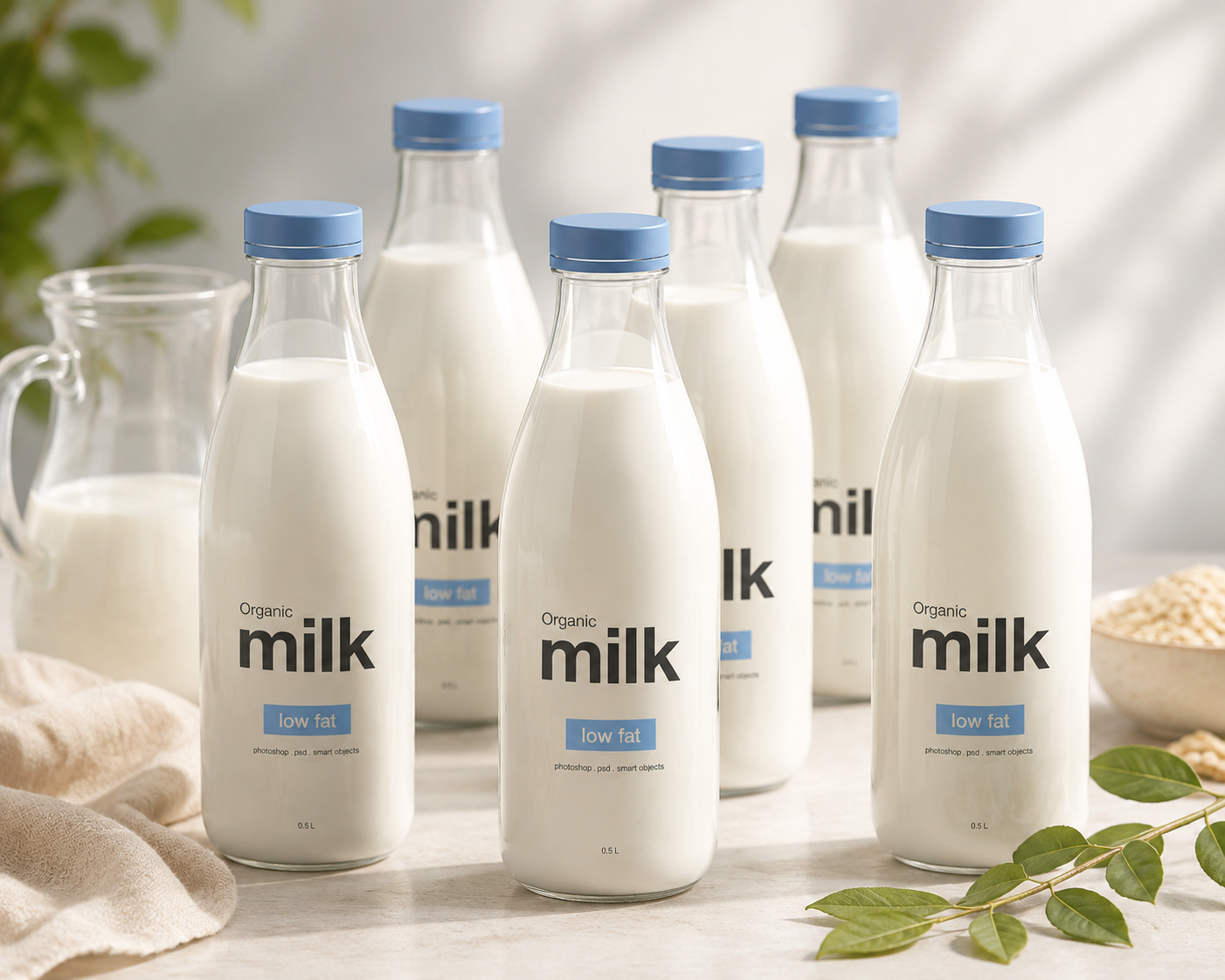 PET functional and dairy drink bottles