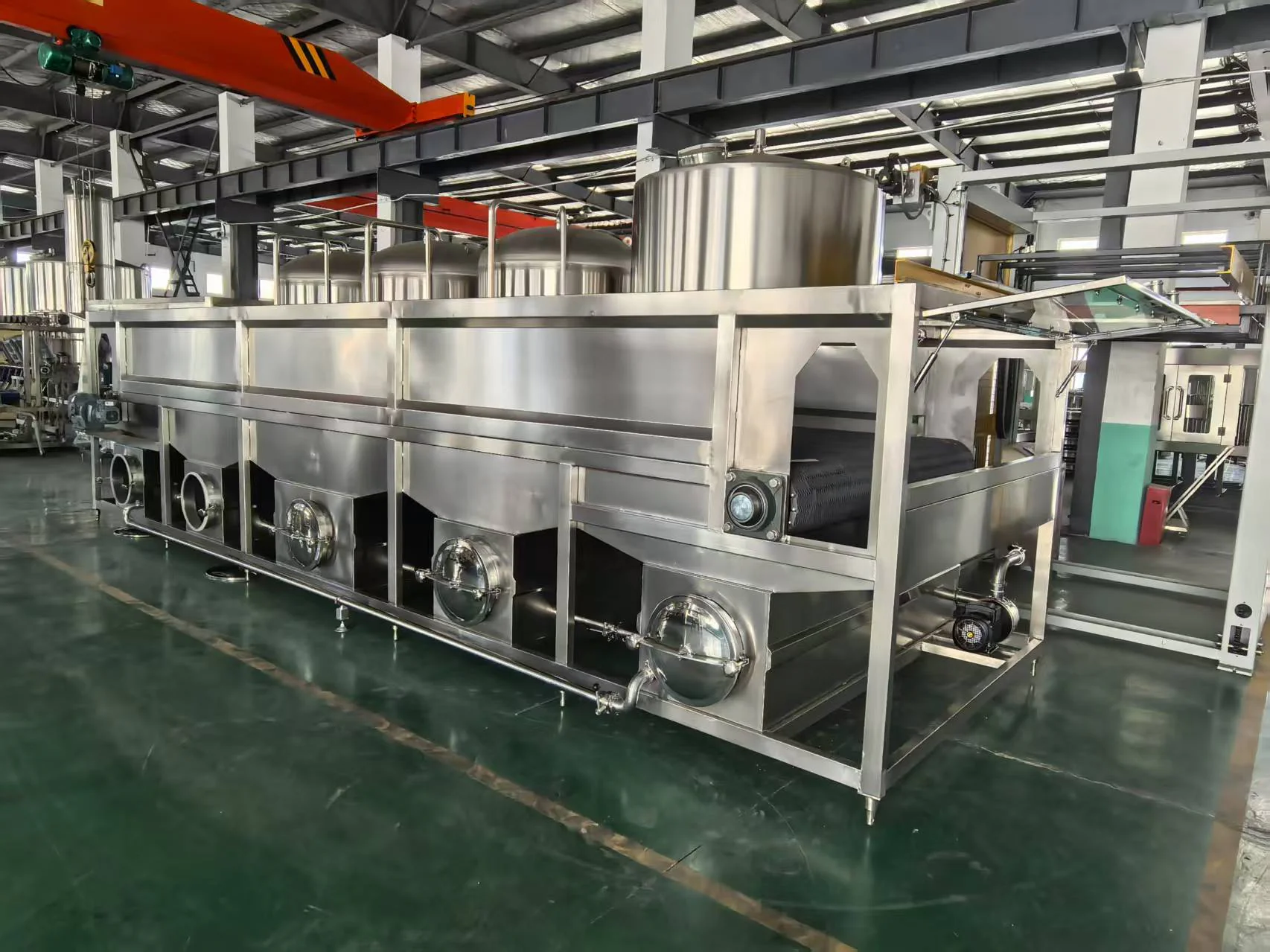 HUISUN pasteurizer tunnel